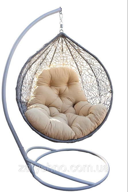 Крісло Кокон підвісне з подушкою Київ - фото 1