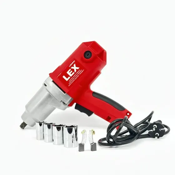 Гайковерт LEX LXEIW20 – 2000 Вт, 750 Нм, 2200 об/хв, 1/2", Чехія Львів