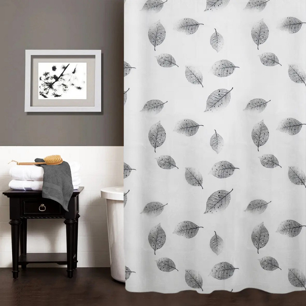 Шторка для ванной и душа 180x180 см водонепроницаемая,штора для душевой и ванной комнаты с крючками,прозрачная Каменец-Подольский - изображение 7