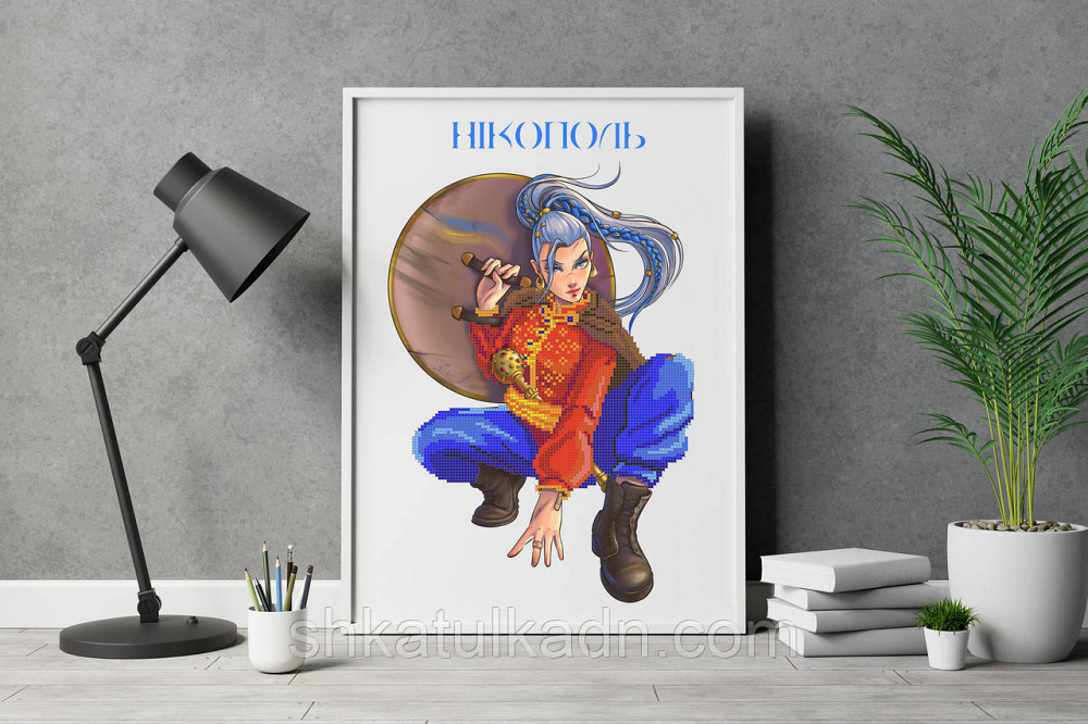 Схема для вышивки бисером Никополь Днепр - изображение 2