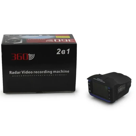 Відеореєстратор антирадар DVR VG3 2в1 Full HD, G-сенсор, 140°, радар-детектор авто реєстратор Одеса