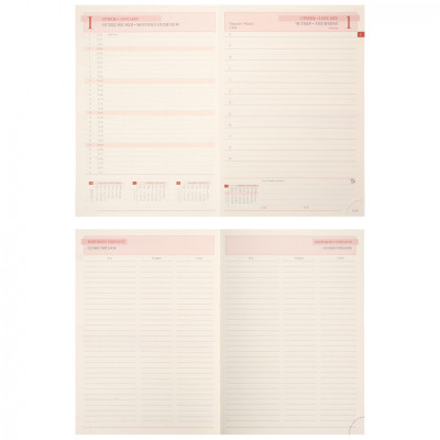 Тижневик Leo planner А5 датований 2026 "Credo", інтегральний, чорний, 368 сторінок (252647) Вінниця - фото 4