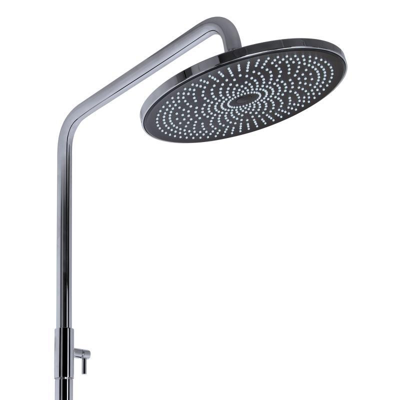 Душевая система из латуни Qtap Slavonice на три потребителя (с изливом) QTSLA111CRM45904 Chrome Харьков - изображение 5