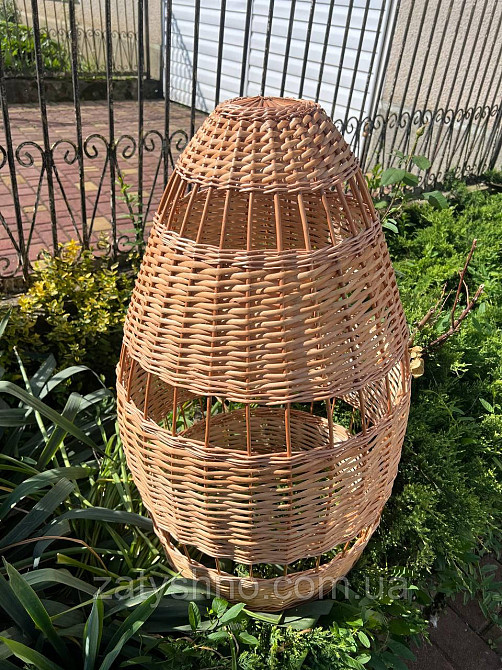 Люстра із лози плетена Київ - фото 5