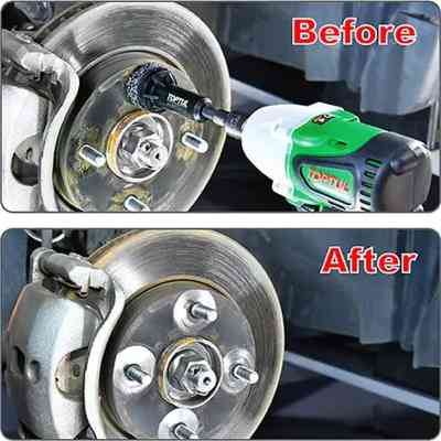 Набор инструментов Toptul для чистки колесных ступиц 14шт. (JGAS1401) Винница