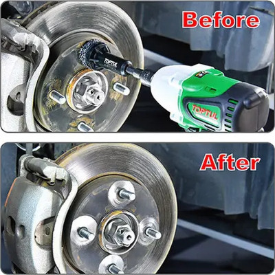 Набір інструментів Toptul для чищення колісних ступиць 14шт. (JGAS1401) Вінниця - фото 3