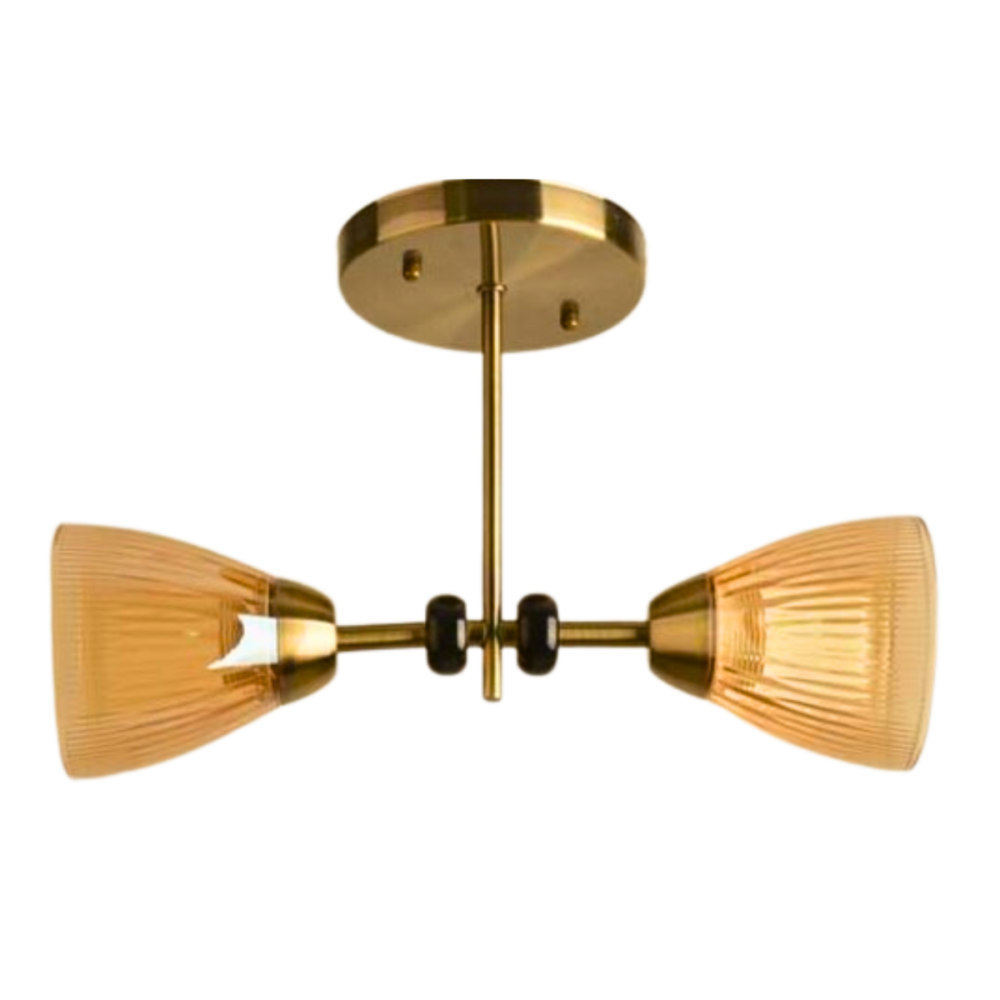 SIRIUS Люстра стельова Sirius Л 8083/2А на 2 плафони Київ - фото 1