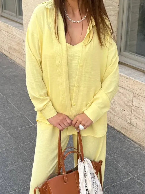 Жіночий костюм трійка з сорочкою, майкою та штанами Одеса - фото 16