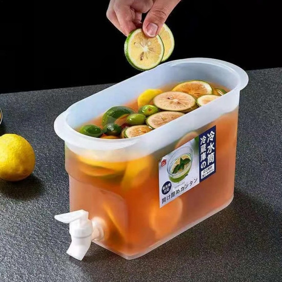 Пластиковый лимонадник с краником 2,7л Винница - изображение 2