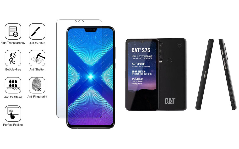 Захисне скло NeoGlass для CAT S75 – надпрозоре та стійке Київ - фото 4