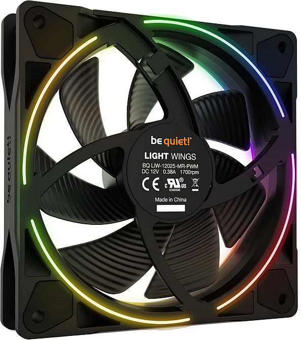 Вентилятор be quiet! Light Wings 120mm PWM Black (BL072) ( 24745 ) Харьков - изображение 2