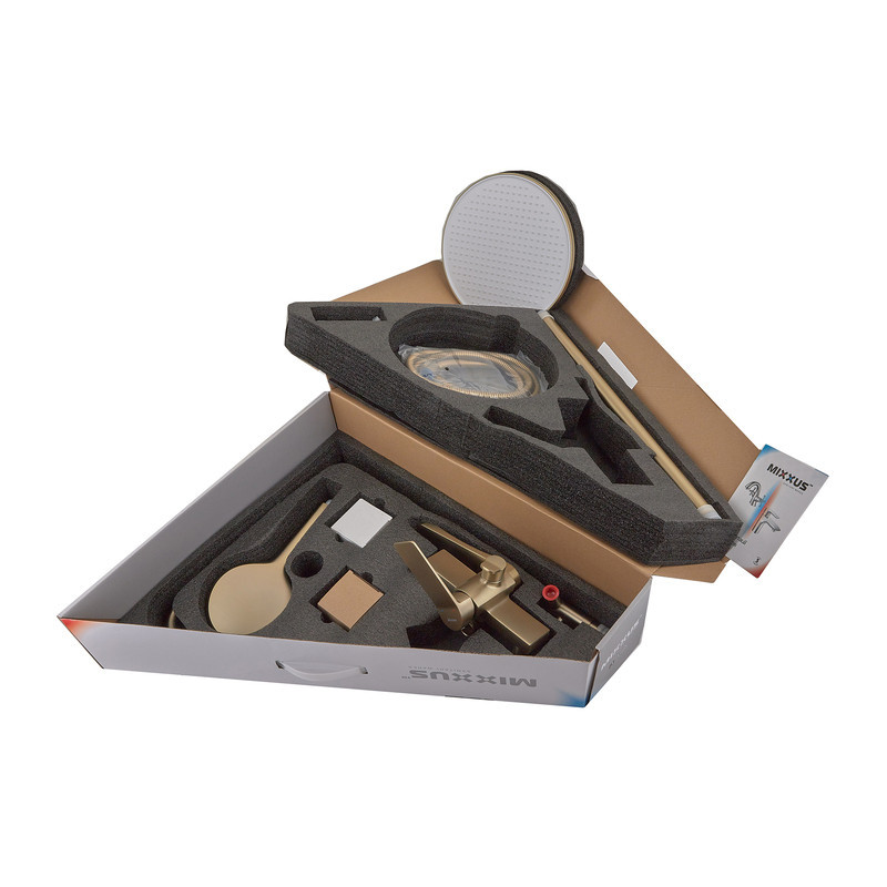 Душова колона зі змішувачем Mixxus Wilson 009-J Brushed Gold (Колір матове золото) (MI7124) ( 19499 ) Харків - фото 11