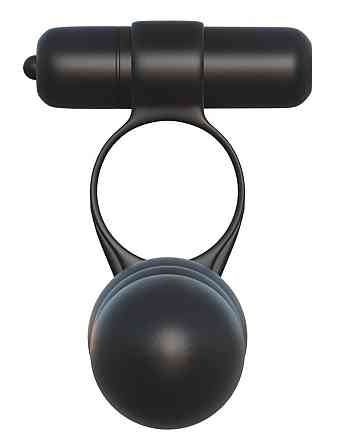Насадка на член для подвійного проникнення з віброкільцем Posable Partner Double Penetrator Sex Aura Київ