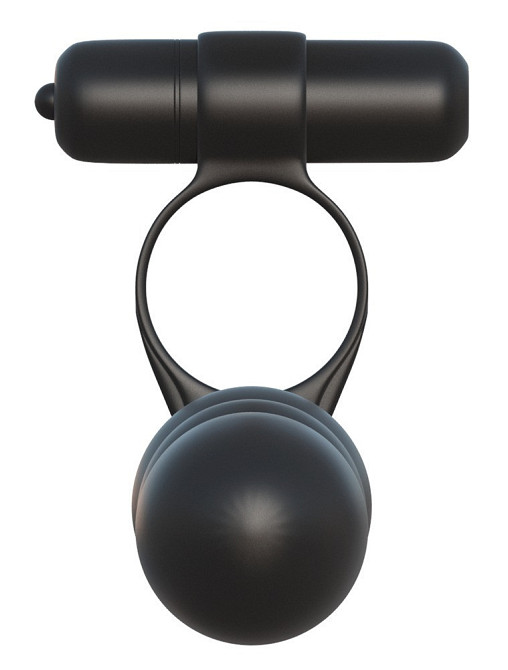 Насадка на член для подвійного проникнення з віброкільцем Posable Partner Double Penetrator Sex Aura Київ - фото 5