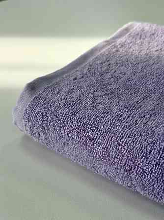Полотенце махровое Ideal Textile 50х90 см однотонное 400 г/м2 (56860342) Ліловий Черновцы