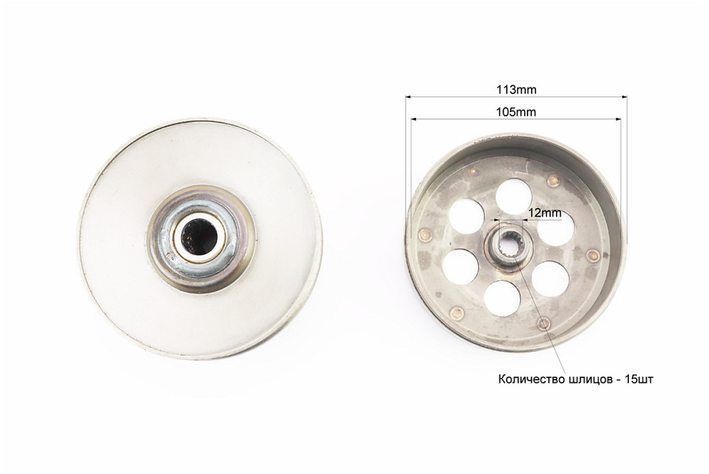 Варіатор задній к-кт Yamaha 2JA, тип 2 Київ - фото 3
