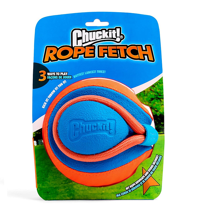 Мячик на веревке Chuckit! Rope Fetch игрушка для собак Винница - изображение 1