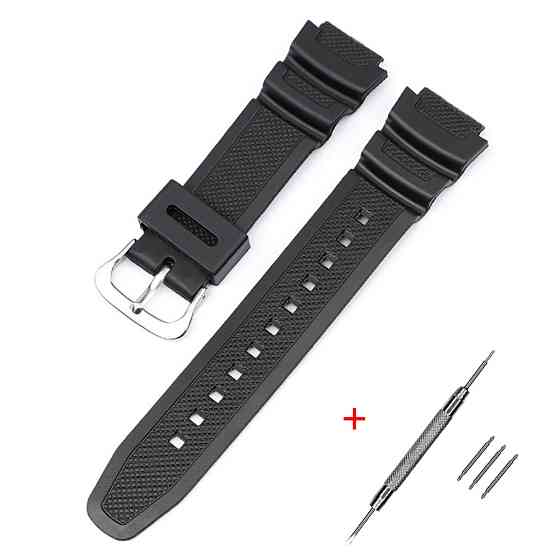 Ремешок для Casio AE-1000W Black BK SBR Киев