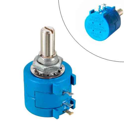 Резистор переменный, потенциометр 3590S-2-104L 100кОм многооборотный Винница