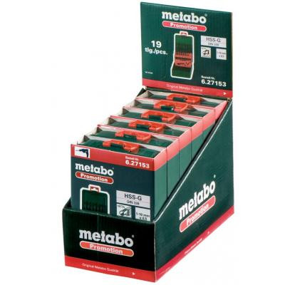 Набір свердл Metabo HSS-G 19шт. Promotion (627153000) Вінниця - фото 2