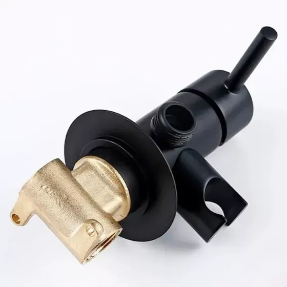 Гігієнічний душ прихованого підключення Frap F7505-6 чорний Київ