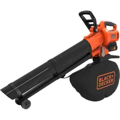 Пылесос садовый Black&Decker 36V, 2.5Ah, 270 км/ч (BCBLV3625L1) Винница