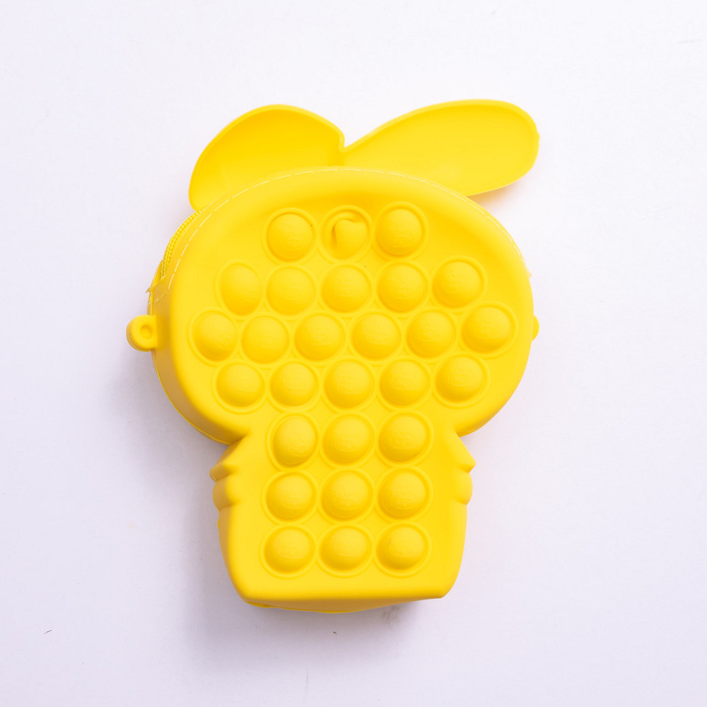 Yiwu Дитяча силіконова сумочка-гаманець з поп-іт 15*10*3 см Жовтий HP-55-8Y Коломыя - изображение 2
