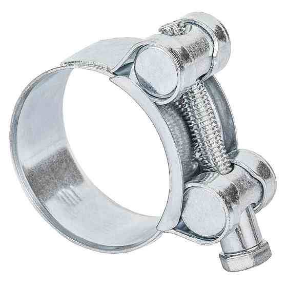 Хомут силовой оцинкованный 20мм Ø36-39мм (КРАТНО 10шт) SIGMA (2509121) Киев