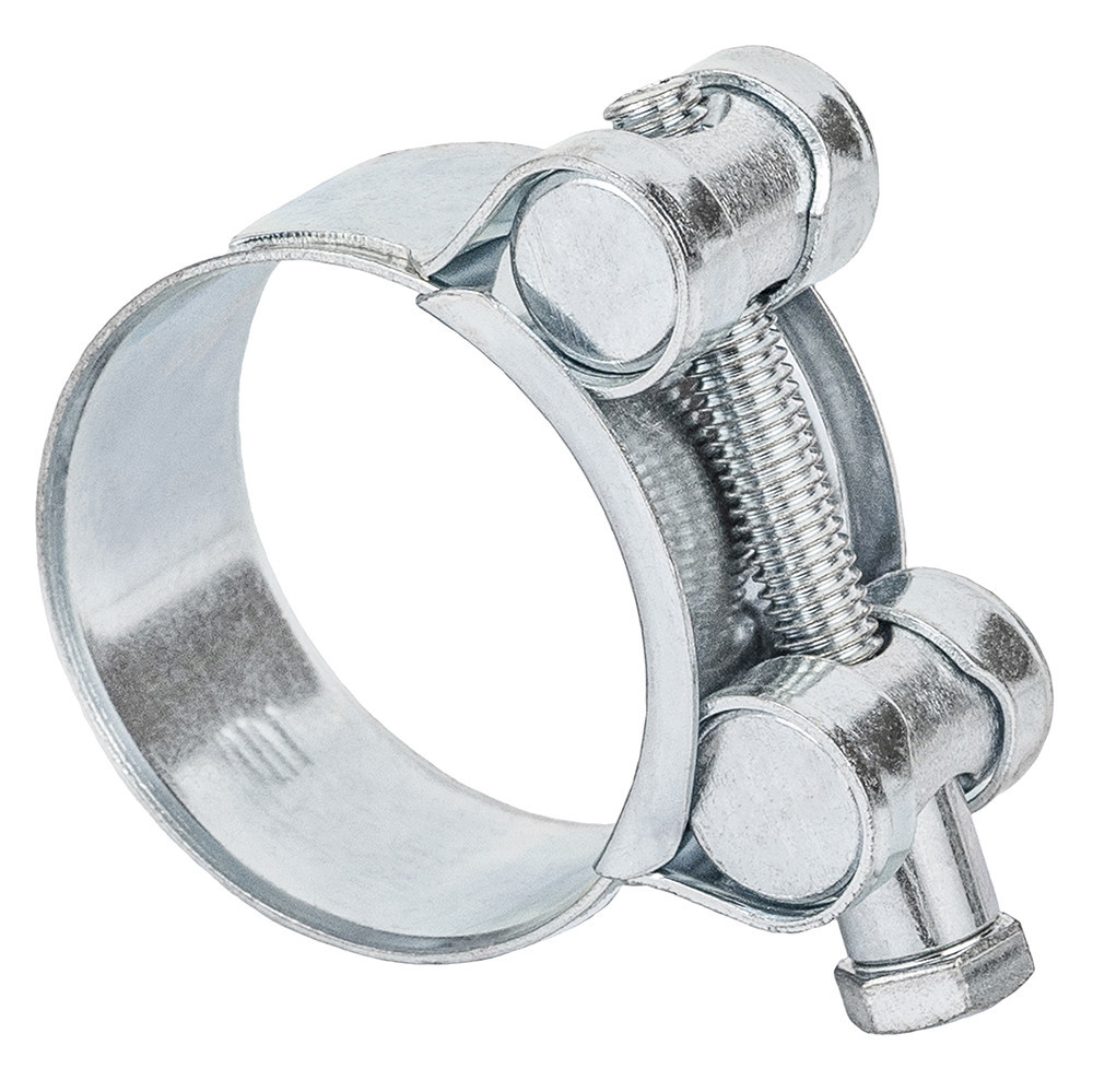 Хомут силовий оцинкований 20 мм Ø36-39 мм (КРАТНО 10шт) SIGMA (2509121) Київ - фото 1