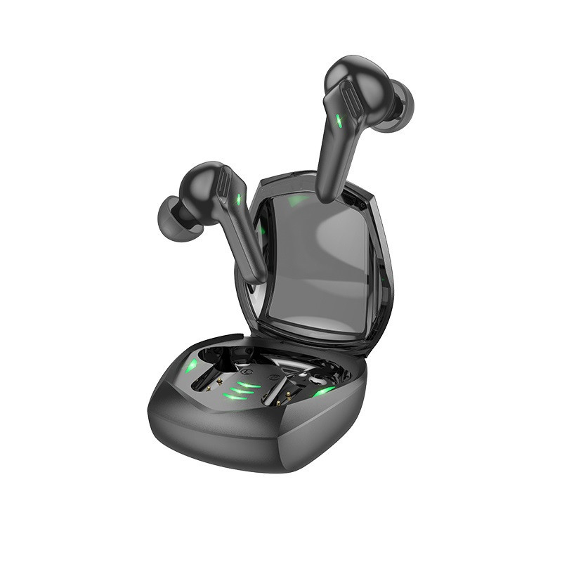 Бездротові навушники HOCO EW28 Magic true wireless BT gaming headset Black Киев - изображение 4