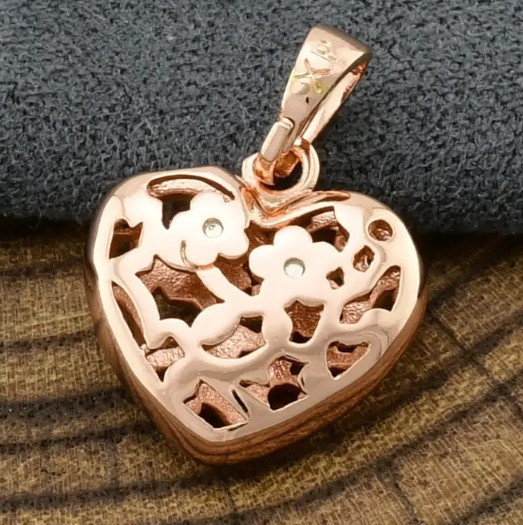 Кулон для цепочки до 3мм Xuping, размер 20*14мм, позолота РО Киев - изображение 2