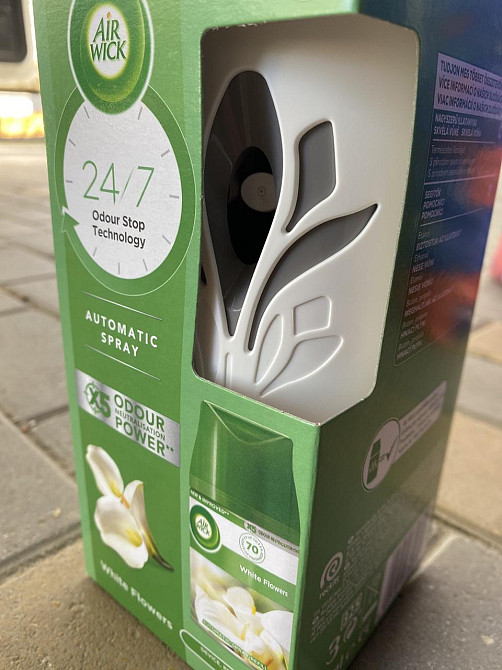 🌿 Air Wick Automatic Spray 24/7 “White Flowers” – свіжість у домі без зусиль! ✨🌸 Київ - фото 1