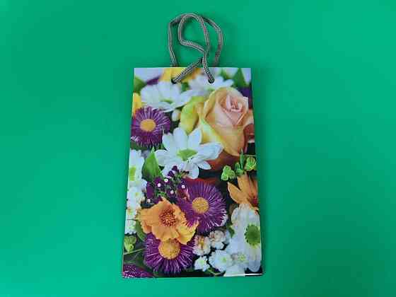 Пакет паперовий подарунковий малий 11/18/5 (арт М147) (12 шт.) Харків