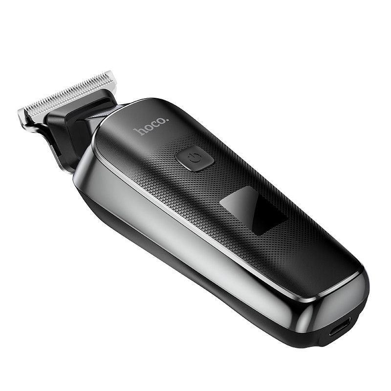 Машинка для стрижки HOCO HP23 Diamond engraving electric hair clipper Black Одеса - фото 4