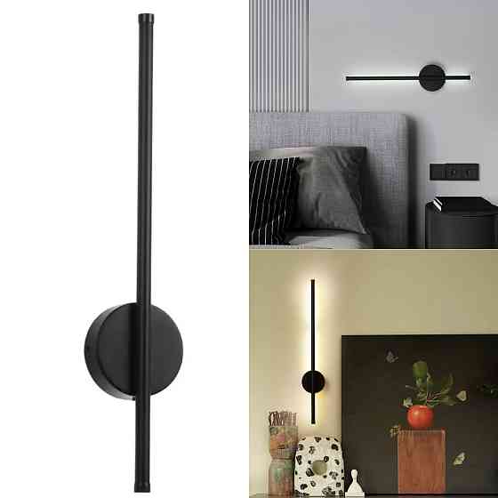 Настінний світильник лінійний, від мережі, 60 см / LED Світильник на стіну / Бра на стіну / Настінний бра Київ