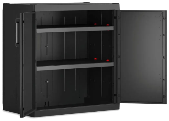 Многофункциональный шкаф 89x93 см 2 полки низкая Keter/Kis Detroit XL Basmo Киев