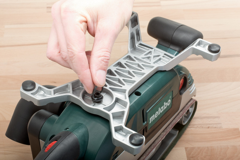 Мережева шліфувальна машина стрічкова Metabo BaE 75 : 1010 Вт шліфмашина 600375000 Київ - фото 10