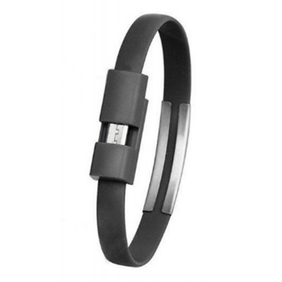 Дата кабель USB 2.0 AM to Micro 5P 0.2m браслет black Extradigital (KBU1783) Вінниця - фото 2