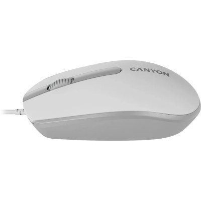 Мишка Canyon M-10 USB White Grey (CNE-CMS10WG) Вінниця - фото 4