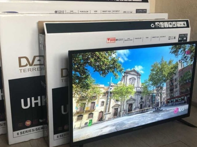 Новий Телевізор 56 дюйма Самсунг Смарт ТВ 4K T2+Wi-Fi Харків - фото 2