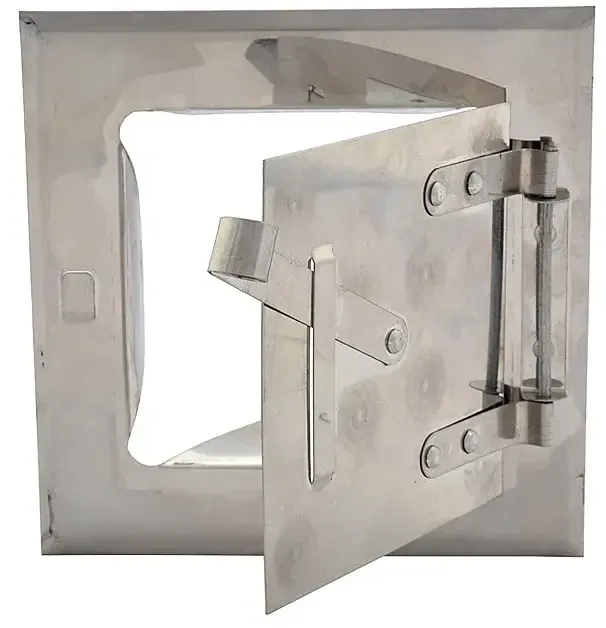 Дверца прочистная для печи 15х15 см (нержавейка) Харьков - изображение 1