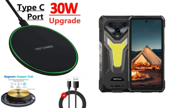 Беспроводное зарядное устройство 30W для Ulefone Armor 5 Киев