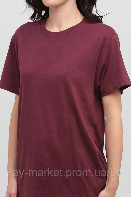 Футболка базовая Stedman Classic-T Unisex женская бордовая (ST2000W-BGR) 3XL Киев - изображение 3