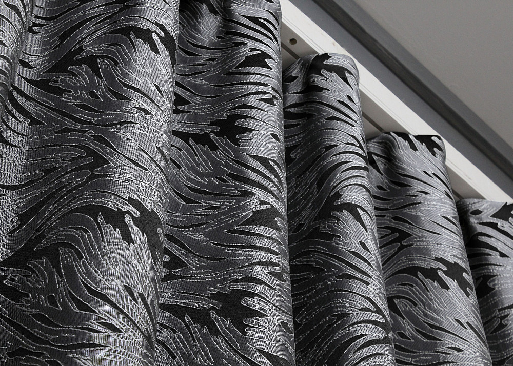 Шторная ткань жаккард 