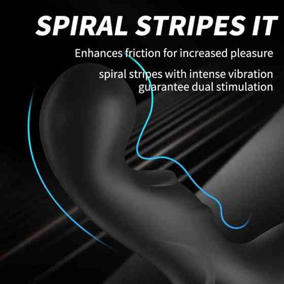 Анальная пробка-массажер простаты с вибрацией LILO USB Винница