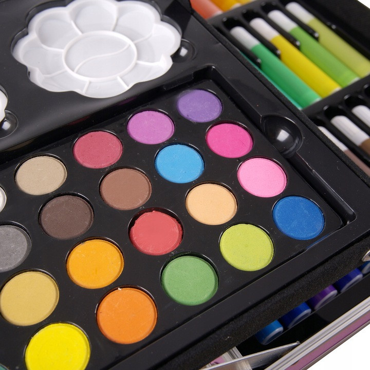 Детский Набор для рисования 145 элементов в деревянном чемодане Maaleo (22768) Нововолынск - изображение 5