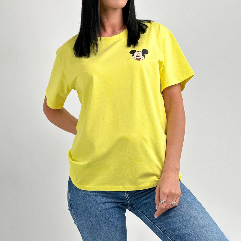 Жіноча футболка вільного крою "Disney" оптом | Норма і батал Київ - фото 3
