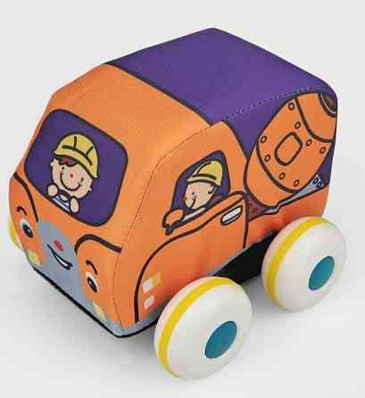 Іграшка Ks Kids Машинки Pull-back (бетономішалка та евакуатор) (6892329) Київ