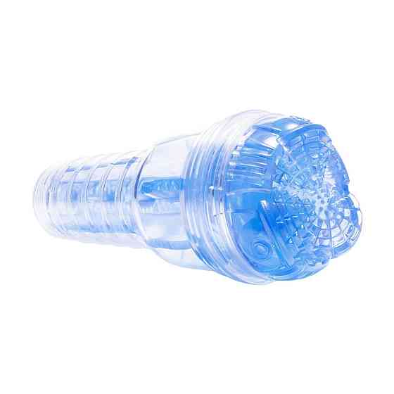 Мастурбатор Fleshlight Turbo Core Blue Ice, оральний секс (глибоке горло) Sex Aura Київ
