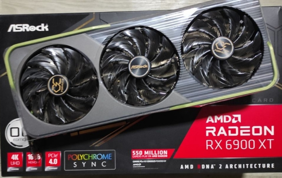Состояние НОВОЙ! ASRock Radeon RX 6900 XT OC Formula 16GB. Харків - фото 5